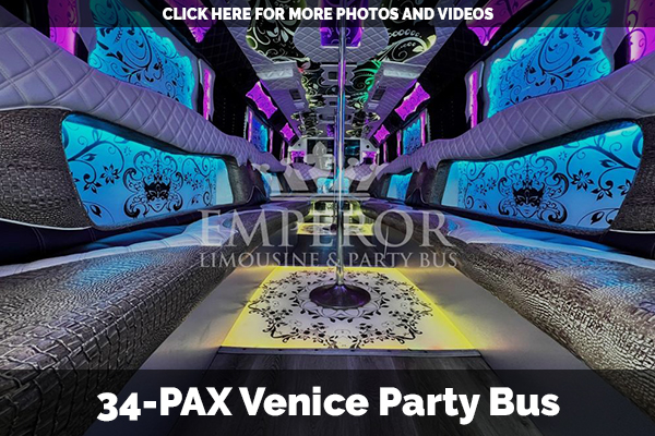 cheap sporting event party bus