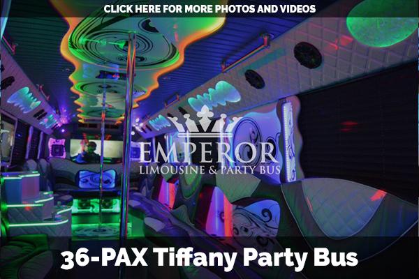 Party bus rental in Chicago Illinois