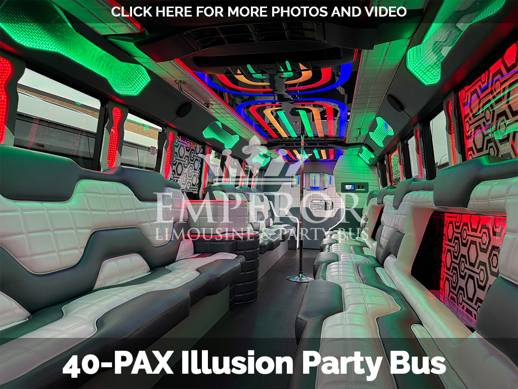 Party bus rental in Chicago